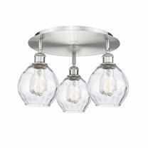 Innovations Lighting - Bellmont - 3 Light Flush Mount In Art Deco Style-9.75