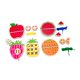 thumbnail image 5 of Tarjetas de encaje Actividad de habilidades motoras Costura Juguete de cartón Desarrollo de la imaginación Fruta, 5 of 9
