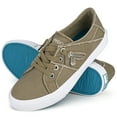 thumbnail image 6 of JENN ARDOR Women's Low Top Canvas Sneakers Slip-on Elastic Belt Walking Shoes, 6 of 6
