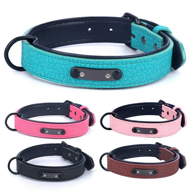 Essen Pet Collars Microfiber Faux Leather Dog Puppy Neck Strap