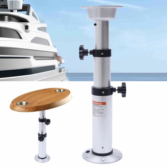 Pedestal Table Base Adjustable Table Leg Table Pedestal Stand For RV Marine Boat for RVs, Campers, Homes
