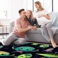thumbnail image 4 of Alien Polyester Kitchen Mat - Comfort Standing Mat for Kitchen, Durable Floor Rug with Right-Angle Design for Home, Easy-to-Clean Cushioned Mat for Cooking & Cleaning, 4 of 6