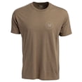thumbnail image 2 of VORTEX Adult Male Salute Short Sleeve T-Shirt, Color: Coyote Heather, Size: M, 2 of 5