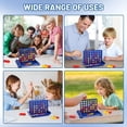 thumbnail image 7 of CYFW 4-To-Score Game Set, 4-In-A-Row Jumbo with Jumbo Rings & Quick-Release Slide, 3.6Ft Tall Indoor & Outdoor Yard Family Connect Game, Holiday Party & Family Game, 7 of 7