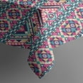 thumbnail image 2 of Boho Bohemia Geometric Line Art Rectangle Tablecloth 60"x120",Waterproof Polyester Rectangle Table Cloth, Wipeable Spillproof Polyester Tablecloth for Dining, Camping, Indoor and Outdoor, 2 of 6