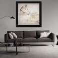 thumbnail image 3 of Lily K 20x20 Black Modern Wood Framed Wall Art Titled - Horse II, 3 of 6