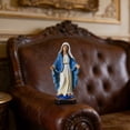 thumbnail image 4 of Mary Statue 8.5 Inch, Our Lady of Grace Blessed Mother Resin Figurine, Hand-Painted Catholic Gifts, Religious Home Decor & Indoor Sacrament Statues, 4 of 9