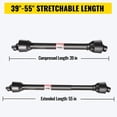 thumbnail image 5 of VEVORBrand 1-3/8" PTO Drive Shaft, 6 Spline End Round End PTO Driveline Shaft, Series 4 Tractor PTO Shaft, 39"-55" Brush Hog Black PTO Shaft Mower, Rotary Cutter, 5 of 9