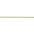 thumbnail image 3 of Leslie's Real 10kt Yellow Gold 1.3 mm Singapore Chain; 20 inch; Lobster Clasp; for Adults and Teens; for Women and Men, 3 of 5