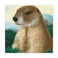 thumbnail image 1 of Prairie Dog Art Deco - Canvas, 1 of 10