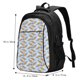 thumbnail image 5 of Balery Cute Sloth Mochila con carga USB para hombre y mujer - Mochila impermeable y antirrobo para portátil con puerto USB para viajes, trabajo, estudios y universidad, 5 of 7