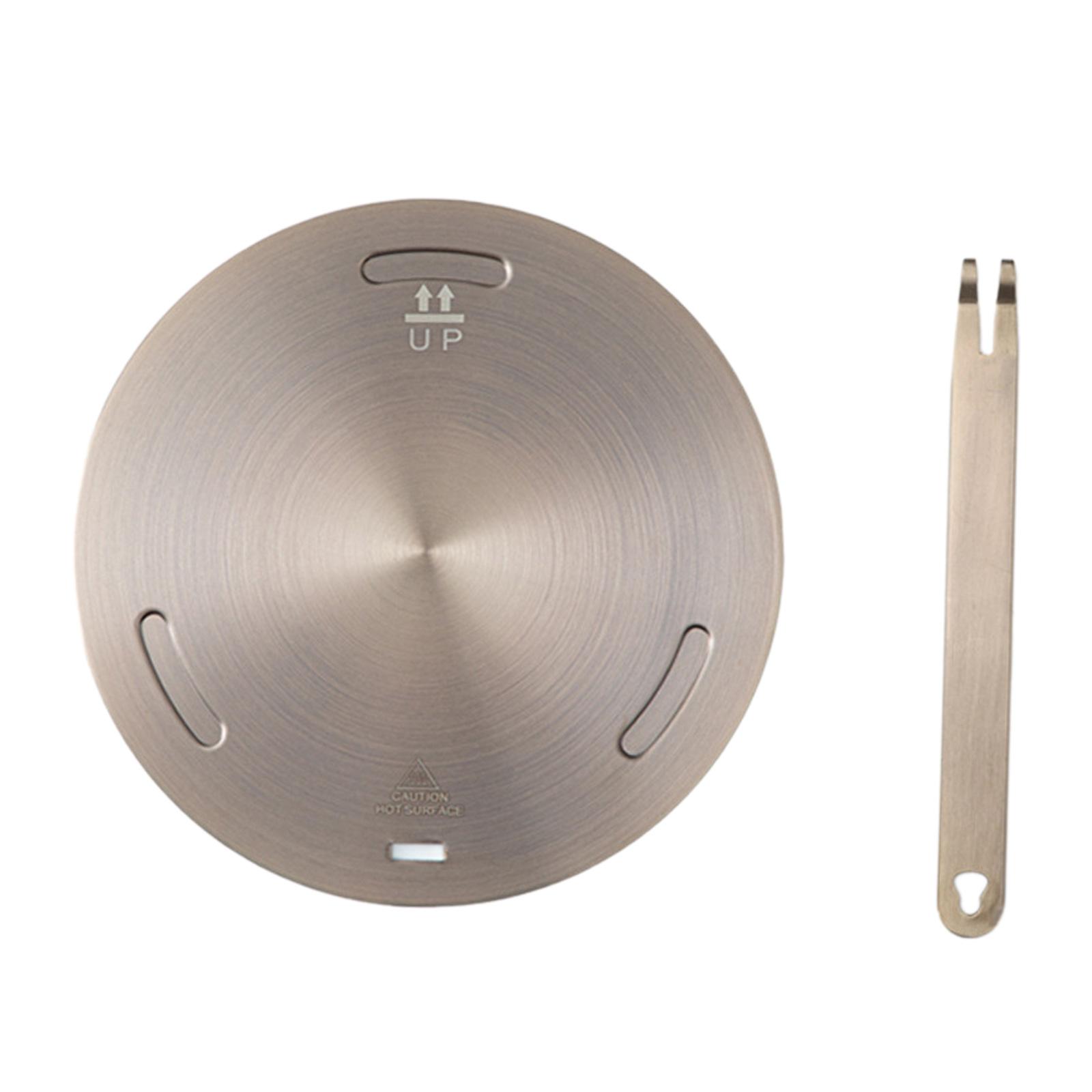 Plaque Diffuseur De Chaleur Pour Cuisinière à Gaz - Diamètre 24 Cm, Protège Les Casseroles, Répartit La Chaleur, Décongèle