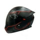 thumbnail image 1 of Casco Para Moto Edge Abatible Negro y Rojo Certificado XL, 1 of 4