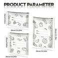thumbnail image 3 of Sacs de Rangement Extra Épais Réutilisables Sacs de Congélation Sacs en Aluminium pour Aliments pour Viande Légumes & Restes Verrouillage Sacs en Aluminium Frais Conteneurs de Stockage Alimentaire Sans Bpa (10 Pcs-Petits), 3 of 8