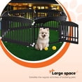 thumbnail image 3 of Parque de juegos para perros HealSmart de 6 paneles, 24 de plástico, para perros pequeños y medianos, 3 of 7