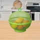 thumbnail image 4 of Canastas de frutas de malla verde con tapas para frutas, recipientes de productos de cocina de restaurante Φ11 pulgadas BLESIY Canasta de frutas, 4 of 6
