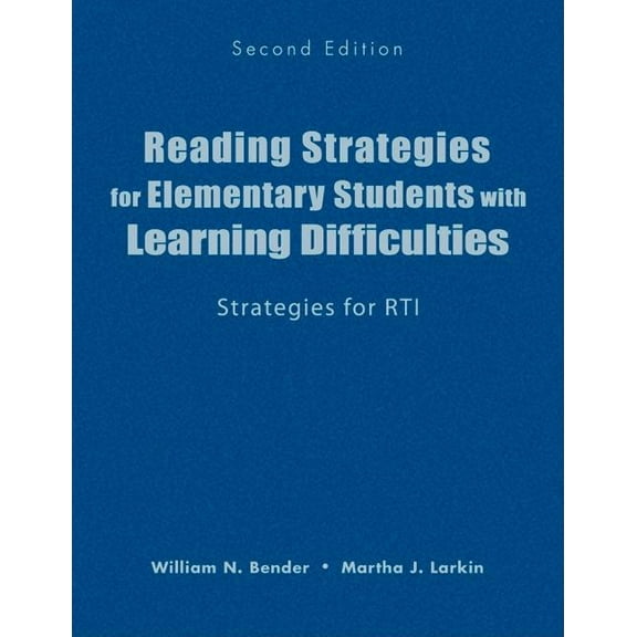 Reading Strategies for Elementary Students with Learning Difficulties: Strategies for Rti, (Hardcover)