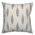 thumbnail image 2 of Creative Products Modern Indigo Ikat 18 x 18 Spun Poly Pillow, 2 of 3