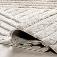 thumbnail image 4 of nuLOOM Risette Geometric Shag Tassel Area Rug, 8' 10" x 12', Beige, 4 of 9