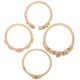 thumbnail image 1 of unbranded 4Ud De Anillos Dorados Para Mujer Estilizado Ideal Para Regalo Y Uso Diario, 1 of 7