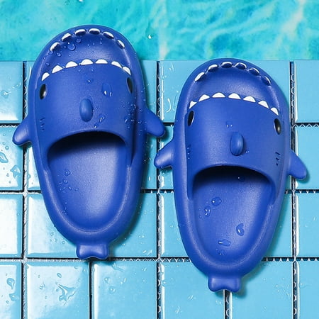 

Kids Boys Girls Sharks Non-Slip Slippers Shower Bathroom Slipper EVA Sandals