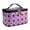 Pink, variant on Sequin Leather Ladies Multifunctional Cosmetic Bag Travel Storage Organizer