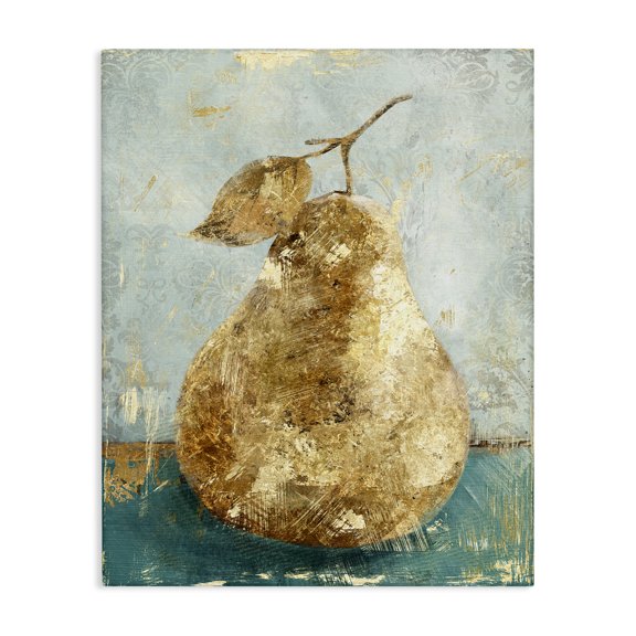 Stupell Industries Traditional Golden Pear Fruit Canvas Art, 24 x 30, by Main Line Studio