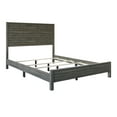 thumbnail image 4 of Castle Place Modern Queen Wooden Bed, Dark Grey, 4 of 8