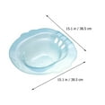 thumbnail image 2 of LOLIPPYY 1Pack Sitz Bath Basin for Toilet Sky Blue Plastic for Personal Hygiene, 2 of 8
