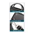 thumbnail image 5 of Bolsa Bandolera Mujer Moda Cartera Crossbody Tote Hombro negro, 5 of 5