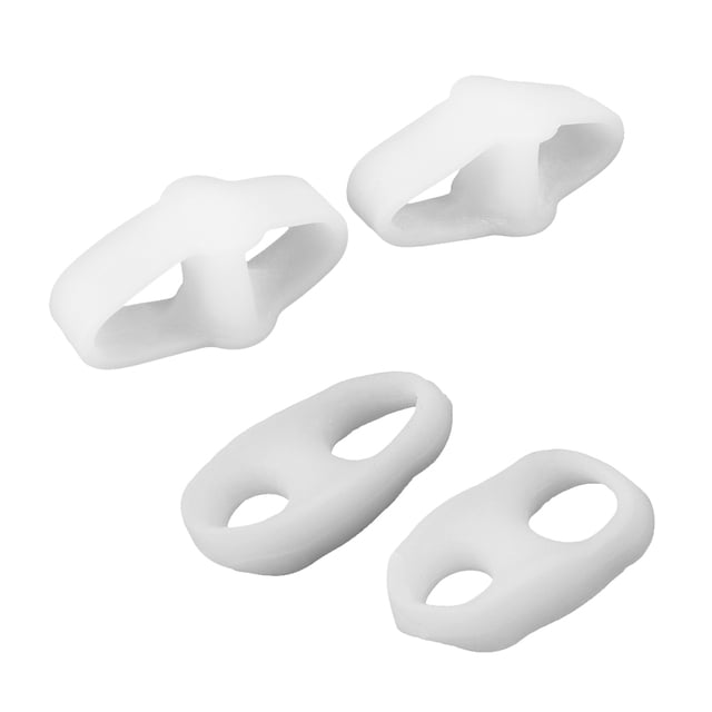 Bunion Corrector, Cómodos Separadores de Dedo de Gel de SÍLICE, Para LosDos Doblados de Hallux Valgus