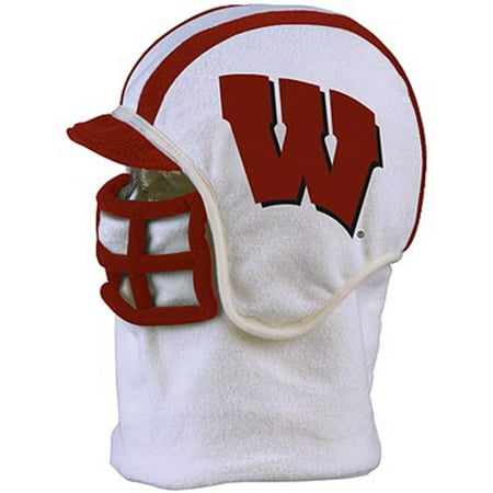 NCAA Football  University of Wisconsin Fleece Helmet -