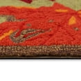 thumbnail image 4 of Liora Manne Ravella Area Rug Moss Falling Leaves Indoor Outdoor 70% Polypropylene, 4 of 5