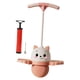 thumbnail image 2 of Pelota de salto Pogo, pelota que rebota, divertida para niños, niñas y niños con bomba de salto de altura Rosa, 2 of 9