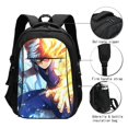 thumbnail image 3 of My Hero Academia Travel Backpack With Usb Charging Port Multifunctional Knapsack Computer Bag Large Capacity Backpack Daypack, 3 of 7