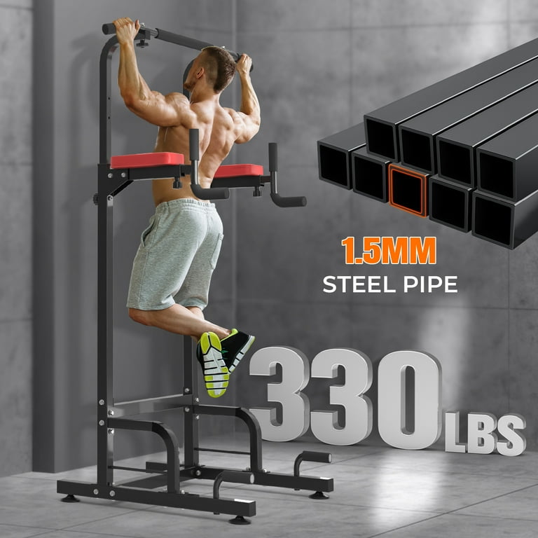 Home Gym Equipment Steel Pipe Pull Up Bar Pull Up Dip Bars Kit