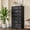 Black, variant on Winkalon 6 Drawer Dresser for Bedroom, Chest of Drawers Wood Storage Cabinet for Living Room,Grey