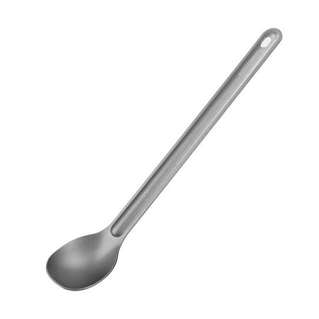 

TureClos Long Handle Spoon Portable Hiking Picnic Backpacking Climbing Flatware Tableware Indoor Outdoor Kitchen Cutlery Accessories Type 1