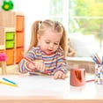 thumbnail image 3 of Automatic Electric Pencil Sharpener School Home Office Sharpener Pencil Sharpener USB+Battery Orange, 3 of 8
