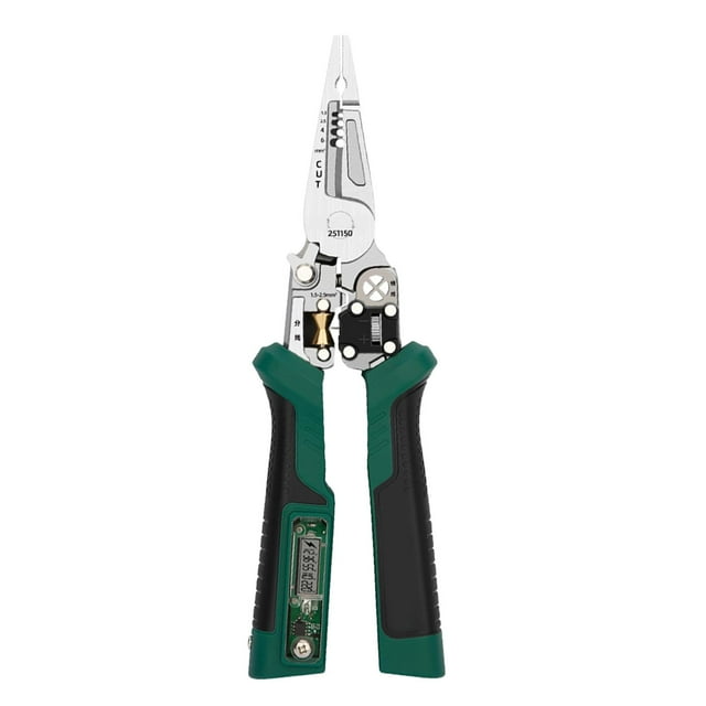Pelacables, bobinadora, crimpadora, divisora, multiusos, de acero al carbono de alta resistencia, herramienta manual de cableado, cortadora de cables,