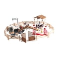 thumbnail image 1 of Juego de caballos y s, juego de juguetes ecuestres, juguetes para juego de imitación, juguete de granero para niños de 3, 4, 5, 6 y 7 años,, 1 of 8