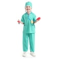thumbnail image 3 of Toptie Surgeon Role Play Girl's Halloween Fancy-Dress Costume, S, 3 of 6