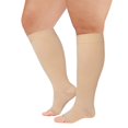 thumbnail image 1 of Extra Wide Calf Compression Socks Toeless For Womenmen 20-30Mmhg Plus Size, 1 of 4