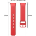 thumbnail image 4 of KOMI 7 Pack Silicone Watch Band Compatible with Samsung Galaxy Fit3, Smart Watch Strap with Stainless Steel Buckle for Women Men Galaxy Fit3 Wrist Bands, 4 of 4