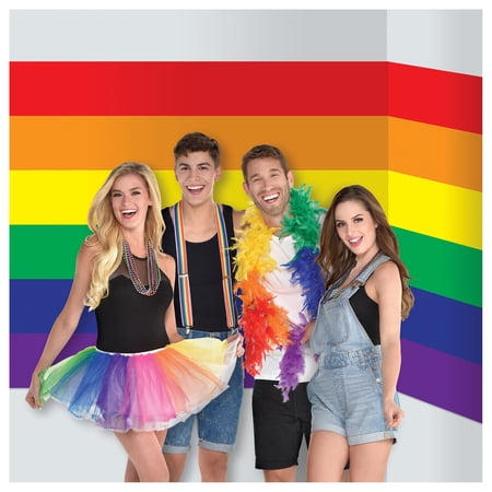 Rainbow Stripe Backdrop Scene Setter