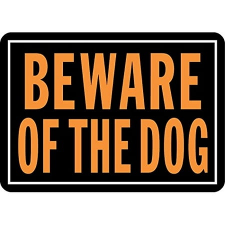 hy-ko 838 beware of the dog sign, (2 pack)