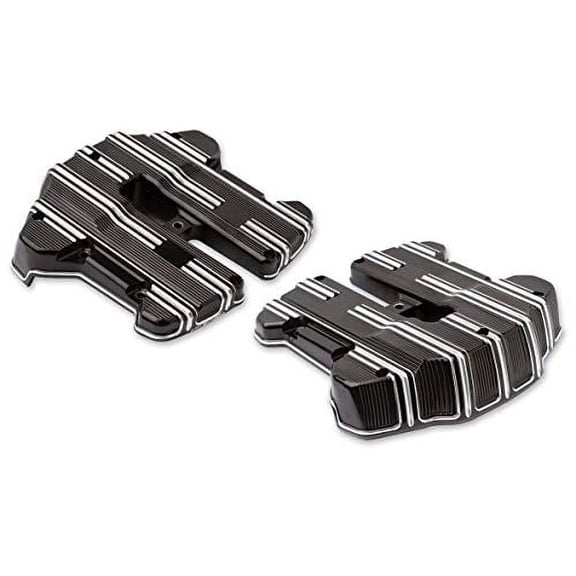 Arlen Ness 10-Gauge Rocker Box Covers Black 18-263