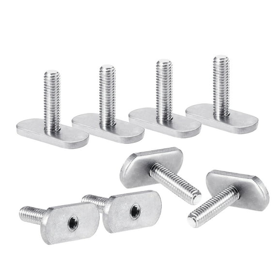 Kayak Track Mount M5/M6 Stainless Steel Screws & Track Nuts Gear Mounting Accessories for Any Rail/Track System on Kayak