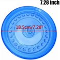 thumbnail image 2 of LAICAIW Dog Frisbee, Rubber Frisbee for Dogs, Lightweight, Scratch-Resistant, Non-Toxic, Floating, Used for Grab Training Interactive Flying Toys, Strengthen The Relationship with The Dog, 2 of 7