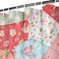 thumbnail image 3 of Pioneer Flower Floral Print Pattern Shower Curtain 72"x84", Bathroom Decorative Shower Curtain Set with 12 Hooks, Waterproof Washable, 3 of 6